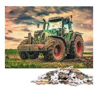 Puzzle 1000 pièces Jeu d'outils agricoles Tracteurs Puzzles Puzzle en Carton Puzzle de décoration pour la Maison (Taille 38 * 26cm)