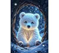 Puzzle 1000 Pièces Jeux éducatif Défi Jouets Ours des cavernes d'hiver Puzzles Classiques Puzzle DIY Cadeaux de l'art de la Décoration Moderne