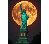 Puzzle 1000 pièces Jeux éducatif Défi Jouets Statue de la liberté Puzzles Classiques Puzzle DIY Cadeaux de l'art de la Décoration Moderne