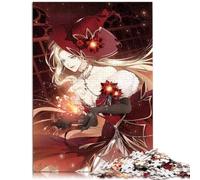 Puzzle 1000 pièces Jeux éducatifs Genshin Impact La Signora Premium 100% Planche recyclée Puzzles Amusants en Famille 26x38 cm