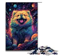 Puzzle 1000 pièces Jeux éducatifs Ours Brun potelé animé Puzzle en Bois pour Adultes pour s'amuser en Famille et Jouer Le Soir 75 x 50 cm
