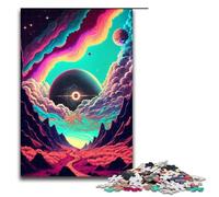 Puzzle 1000 pièces Jeux éducatifs The Road to Universe Puzzles en Bois pour Adultes pour s'amuser en Famille et Jouer Le Soir 75 x 50 cm