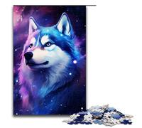 Puzzle 1000 pièces Jeux éducatifs Un Chien glorieux Puzzle en Bois pour Adultes pour s'amuser en Famille et Jouer Le Soir 75 x 50 cm