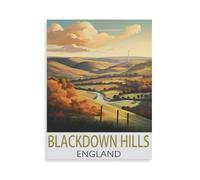 Puzzle 1000 Pièces, Jeux pour Adultes，Blackdown Hills, Angleterre，Puzzles Le Puzzle en Bois, Jeux Éducatifs, Ensembles De Puzzle pour La Famille（75x50cm）-HY35