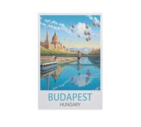 Puzzle 1000 Pièces, Jeux pour Adultes，Budapest, Hongrie，Puzzles Le Puzzle en Papier, Jeux Éducatifs, Ensembles De Puzzle pour La Famille（50x70cm）-AN56