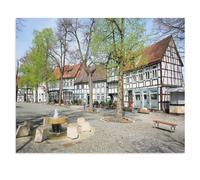 Puzzle 1000 Pièces, Jeux pour Adultes，Place du marché Historique à Bad Essen, Basse-Saxe, Allemagne，Puzzles Le Puzzle en Papier, Jeux Éducatifs, Ensembles De Puzzle pour La Famille（38x26cm）-U93