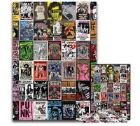Puzzle 1000 pièces Jigsaw Rock First pour Adultes, idéal pour Halloween, Noël, Anniversaire, 50x75cm/19,68x29,52 Pouces