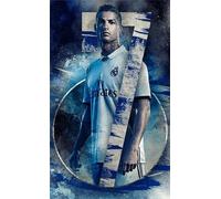 Puzzle 1000 pièces Joueur de Football 7 Affiches pour Adulte Vy137Nt 38 x 26 cm