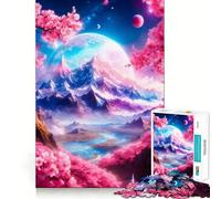 Puzzle 1000 pièces Jour Céleste Bordure Fine Activité Créative et Détente Jeu Idéal pour Noël (38x26cm)