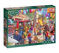 Puzzle 1000 pièces : Journée portes ouvertes à la caserne des pompiers Falcon de luxe G
