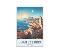 Puzzle 1000 pièces, Juan Les Pins Frances, Puzzle en Papier de 1000 pièces, Jouet éducatif pour Adultes et Enfants, Jeu de détente Familial, 52 x 38 cm