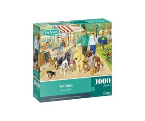 Puzzle 1000 pièces JUMBO Falcon Deluxe Walkies par Becca Hall paysage multicolore