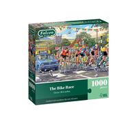 Puzzle 1000 pièces JUMBO Falcon « The Bike Race » format JUMBO Paysage multicolore