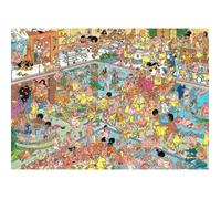 Jan Van Haasteren - JVH - Chaud Devant, Chaos Dedans - Not So Wellness - Puzzle Adulte - Humoristique - Carton 100% recyclé - 1000 pièces - Jumbo