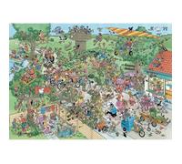 Jumbo – Puzzle 1000 pièces JVH «Le recensement annuel des Oiseaux» – Carton 100% recyclé