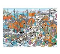 Jan Van Haasteren - JVH - Expédition au Pôle Sud - South Pole Expedition - Puzzle Adulte - Carton 100% recyclé - 1000 pièces - Jumbo