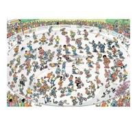 Jumbo Puzzle 1000 pièces Jan van Haasteren - Faire du Skate - Humoristique - Carton 100% recyclé