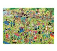 Jumbo Puzzle Jan van Haasteren – Parcours pour Chiens – 1000 pièces, carton 100% recyclé