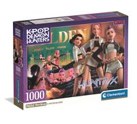 Clementoni Puzzle K-Pop Demon Hunters 1000 pièces 70 x 50 cm avec poster – Haute qualité