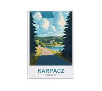 Puzzle 1000 pièces, Karpacz Pologne. Puzzle de 1000 pièces en Papier, Paysage, pour Adultes et Enfants. Jouet éducatif, Cadeau. 38 x 26 cm.