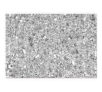 Vilac - Puzzle 1000 pièces - Keith Haring - stimule la Coordination - motricité et résolution de problèmes - Univers poétique et éducatif - A partir de 8 Ans, Multicouleur