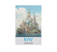 Puzzle 1000 Pièces,Kiev Ukraine,Adultes Uniques en Bois 1000 Puzzles, Enfants Éducatifs Famille Jouets Intéressants(75x50cm)-FV96