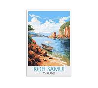 Puzzle 1000 pièces, Koh Samui Thaïlande. Puzzle de 1000 pièces en Papier, Paysage, pour Adultes et Enfants. Jouet éducatif, Cadeau. 52 x 38 cm.