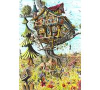 Puzzle 1000 pièces - La Cabane Perchée