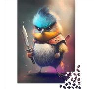 Puzzle 1000 pièces « La Colère d'un Bébé Oiseau » pour Adultes, Puzzle en Bois, Cadeau de Noël, 1000 pièces (75 x 50 cm)