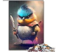 Puzzle 1000 pièces « La Colère d'un Bébé Oiseau » pour Adultes. Un Casse-tête Stimulant pour Les Adolescents et Les familles (Taille 26x38cm).