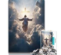 Puzzle 1000 pièces La Croix de Jésus 1000 pièces pour Adolescents, Jeux éducatifs, décoration d'intérieur, Cadeau d'anniversaire, Cadeaux, Art Mural 26x38cm