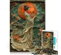 Puzzle 1000 pièces La Déesse de la Lune pour Adultes Jeu de logique et de réflexion Découpe précise 38x26cm