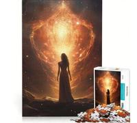 Puzzle 1000 pièces La déesse Devant Moi décoration Murale Cadeau d'anniversaire présent Unique pour Un Anniversaire ou Noël 50x75cm