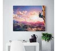 Puzzle 1000 Pièces La Légende De Zelda Souffle du Sauvage en Adultes Enfants Éducatif Soulagement du Stress Jouet (70x50)(Paper)