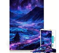 Puzzle 1000 pièces La Marche de la Faucheuse pour Adolescents, Jouet Pure Logic, décoration Murale Calme et épurée 38x52cm
