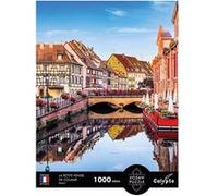 Puzzle 1000 pièces : La petite Venise de Colmar, Alsace Sentosphère G