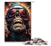 Puzzle 1000 pièces La psychédélie colorée des Pirates de l'espace pour Adultes Puzzle en Bois Jeux familiaux 75x50cm