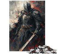 Puzzle 1000 pièces La résolution du Chevalier Noir pour Adultes idéal pour s'amuser en Famille Un Jeu éducatif Difficile et Stimulant (38x26cm)