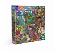 Eeboo - Puzzle 1000 Pièces Alchemist's Greenhouse - Puzzle Adulte 1000 Pièces - Dimensions 58.5 cm x 58.5 cm