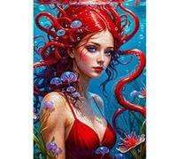 Puzzle 1000 pièces : La Sirène Rousse EnjoyPuzzle G