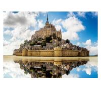 Puzzle 1000 pièces L'abbaye du Mont Saint-Michel Collection Des Racines et des Ailes