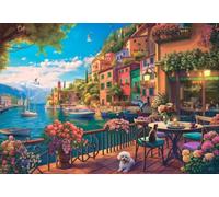 Bluebird Puzzle - Lac de Côme - Puzzle Adulte 1000 Pièces - Fabriqué en France