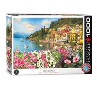Puzzle 1000 pièces - Eurographics - Lac de Côme, Italie - Paysage et nature - Adulte - Intérieur