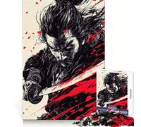 Puzzle 1000 pièces Lame du Samouraï Silencieux pour Adolescents améliore la mémoire, se détend et s’Amuse Un Cadeau Unique et captivant 50x75cm