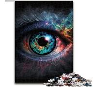 Puzzle 1000 pièces l'art de l'Œil, en Carton, avec Jeu interactif Familial, pour Les 14 Ans et Plus, 1000 pièces(26x38cm)