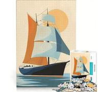 Puzzle 1000 pièces l'art du Voyage décoration Murale Cadeau d'anniversaire présent Unique pour Un Anniversaire ou Noël 50x75cm