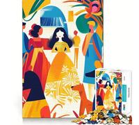 Puzzle 1000 pièces Las Meninas pour Adultes,inspiré par la Vision fauviste,avec Une Structure d'emboîtement précise et Facile à Apprendre Jeu Stimulant la réflexion Idéal pour Toute la Famille