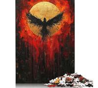 Puzzle 1000 pièces « L'Ascension du Phénix » pour Adultes, œuvres d'art expressionnistes contemporaines, Cadeaux de Noël, Puzzles en Papier, Puzzles en Papier 38 x 26 cm/1000 pièces