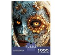 Puzzle 1000 Pièces Lazy Rooftop Cat - Naïf Cozy Countryside Art Puzzles pour Adultes, Jouets Anti-Stress, Cadeaux pour Femmes, Cadeaux d'anniversaire Uniques 70x50cm/1000pcs