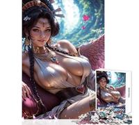 Puzzle 1000 pièces Le Baiser du Séraphin pour Adolescents Jeu éducatif et Stimulant idéal pour Les Femmes et Les Hommes Dimensions 38x26cm